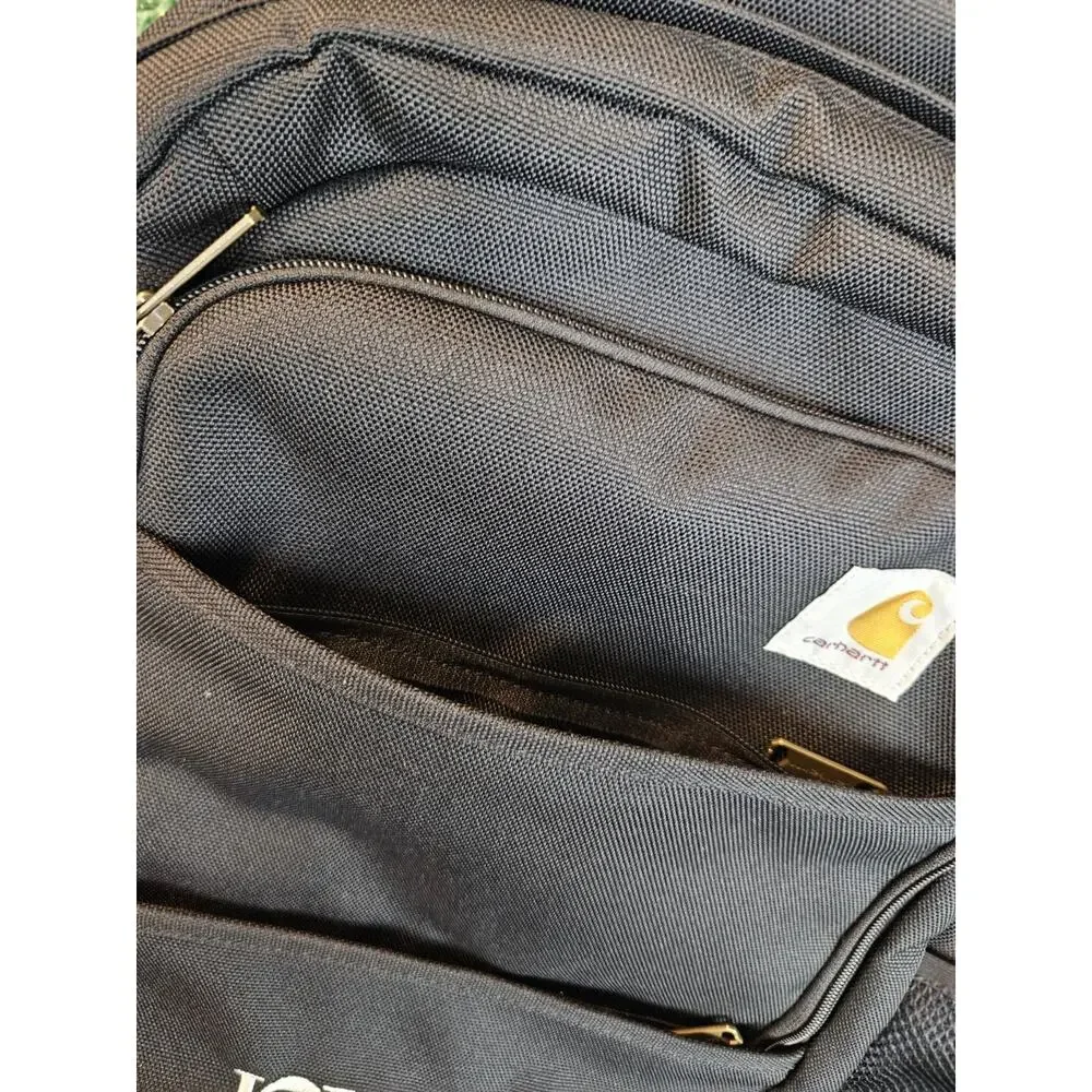 Carhartt Backpack Black Foundry Series Pro Book Bag Laptop Branded Embroidery